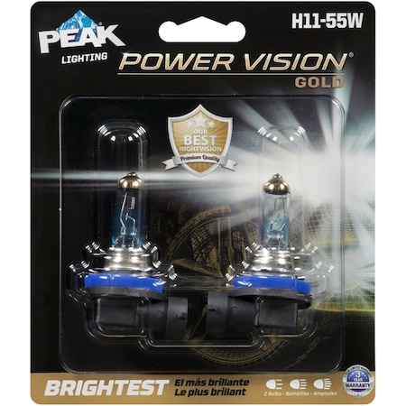 Peak Peak Pwrvgld H11-55W H11-55WPVG-2BPP